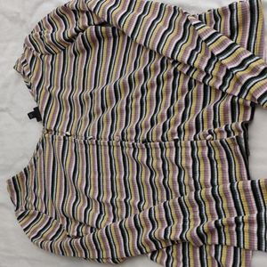 Striped longsleeve top
